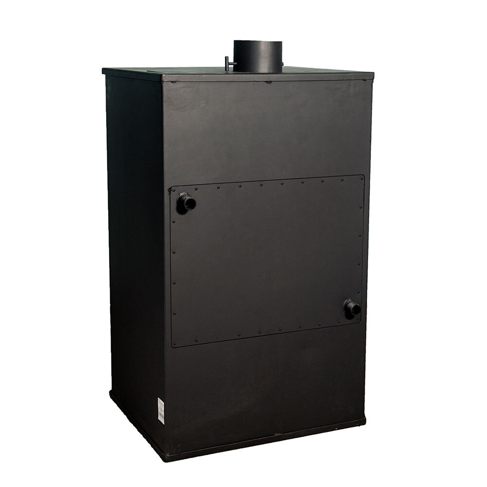 Wood burning stove with back boiler and oven Zvezda GF VR 16, 15.4kW | Wood Stoves With Back Boiler | Wood Burning Stoves |