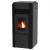 Pellet stove with back boiler Alfa Plam Dino Black, 17kW