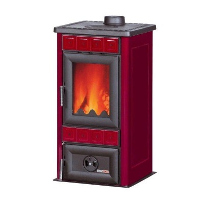 Wood burning stove Alfa Plam Lara Red 8kW, Log - Product Comparison