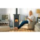 Wood burning stove Alfa Plam Elita 3 Ivory 7kW, Log | Wood Burning Stoves | Stoves |