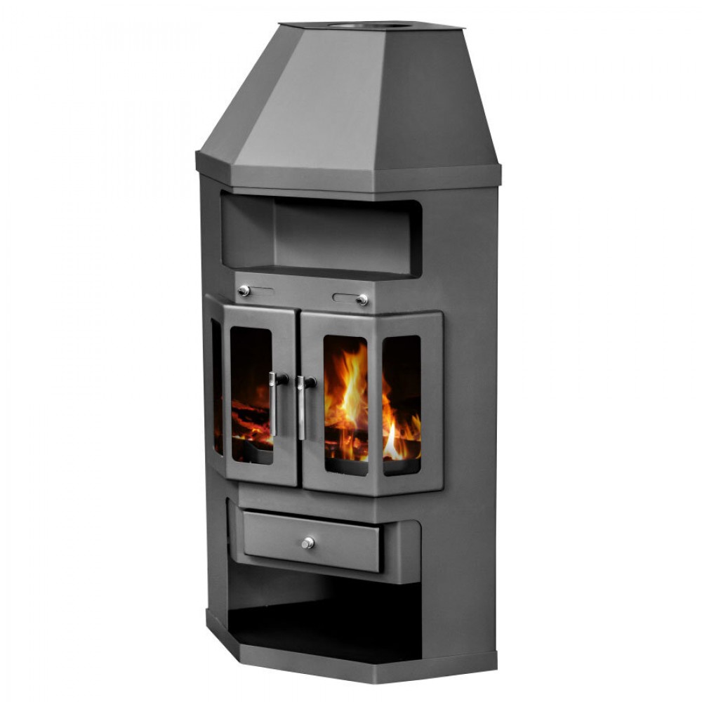 Wood Burning Stove Victoria 05 Panama 2А 9kW, Log | Wood Burning Stoves | Stoves |