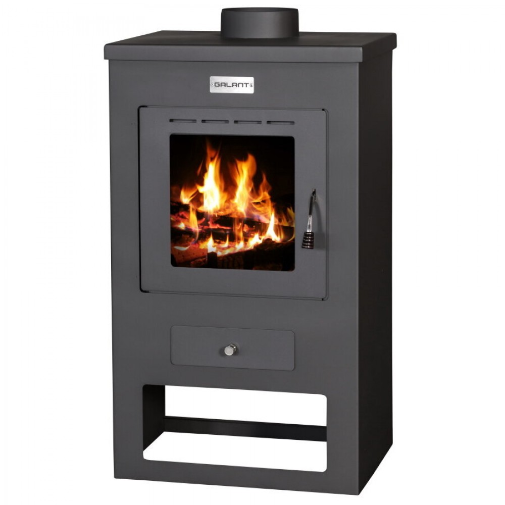 Wood burning stove Victoria 05 Galant 10kW, Log | Wood Burning Stoves | Stoves |