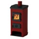 Wood burning stove MBS Hit Red 11kW, Log | Wood Burning Stoves | Stoves |