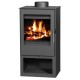 Wood burning stove Victroria 05 Parma 5kW, Log | Wood Burning Stoves | Stoves |