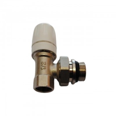 Thermostatic radiator valve angled FPI for adapter 24*19 - Installation