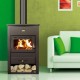 Wood burning stove PRITY K1 CP, 9,5 kW | Wood Burning Stoves | Stoves |