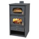 Wood burning stove with oven BALKAN ENERGY, 15 kW | Wood Burning Stoves | Stoves |