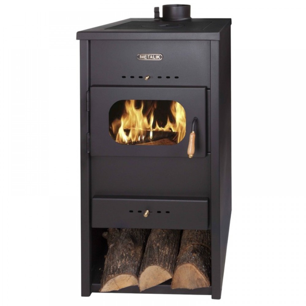 Multi Fuel Stove With Back Boiler Metalik 4,15kW | Multi Fuel Stoves With Back Boiler | Stoves |