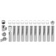 Flue kit Stainless steel Insulated Ф250 (inner diameter), 11.7m | Flue Kits | Chimney |