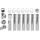 Chimney kit Stainless steel Insulated Ф250 (inner diameter), 7.7m | Flue Kits | Chimney |