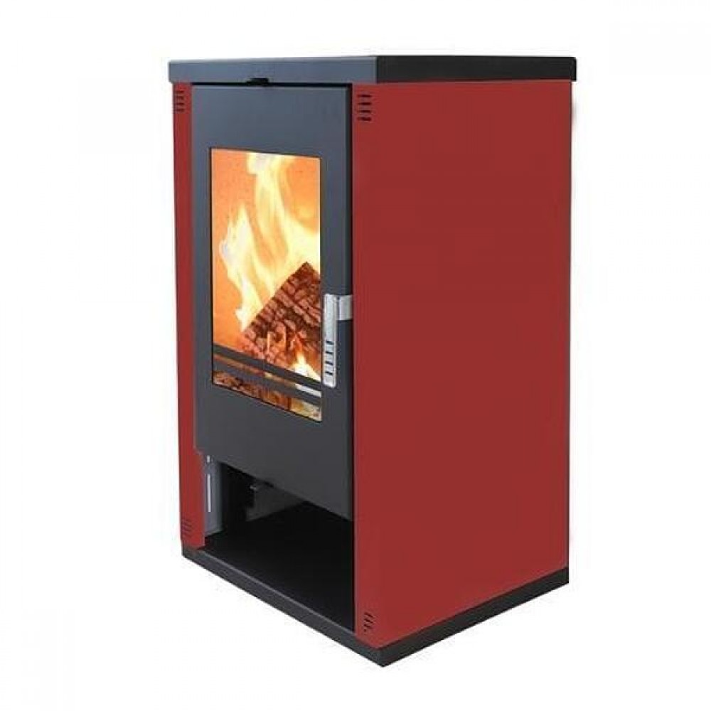 Wood burning stove Verso Lheia Bordeaux, 7.5 kW | Wood Burning Stoves | Stoves |