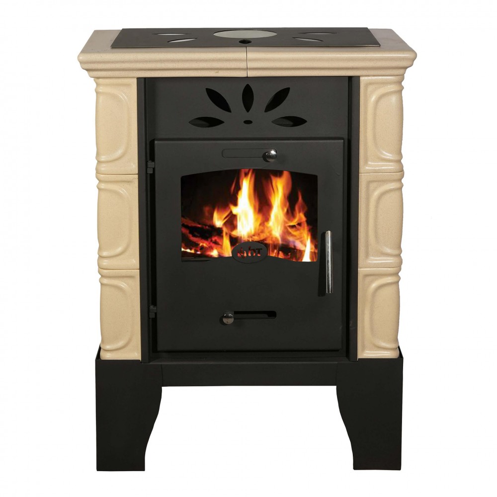 Wood burning stove Horvat Thetford HT9-3 Beige, 9 kW | Wood Burning Stoves | Stoves |