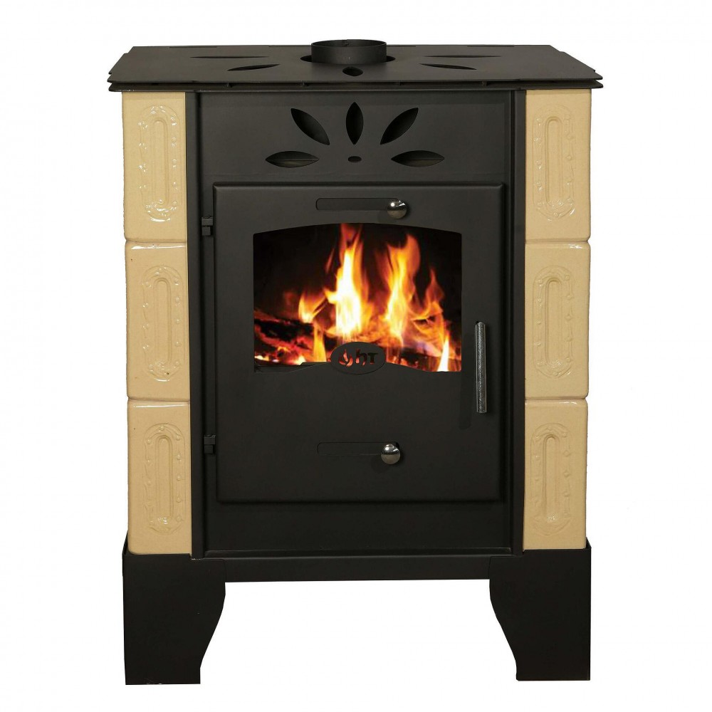 Wood burning stove Horvat Thetford TK9-3, Beige 9 kW | Wood Burning Stoves | Stoves |