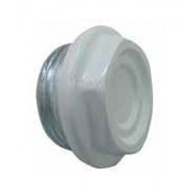 Aluminium radiator plug with siliconе gasket 1", Left/Right - Central Heating