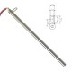 Heating element for pellet stoves Edilkamin and others, total length 280mm, 470W | Igniters / Resistors | Pellet Stove Parts |