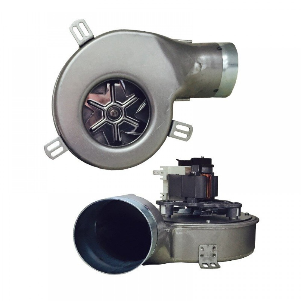 Smoke extractor EBM for pellet stoves Elite, Equation, Ferroli, Karmek One and others, Maximum airflow 165 m³/h | Fans and Blowers | Pellet Stove Parts |