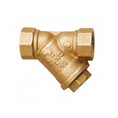 Brass Y Strainer, Size 1" - Plumbing