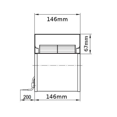 Centrifugal fan EBM 265 m³/h for pellet stoves Caminetti Montegrappa, Ecoteck, MCZ, Palazzetti, Ravelli, Royal and others - Product Comparison