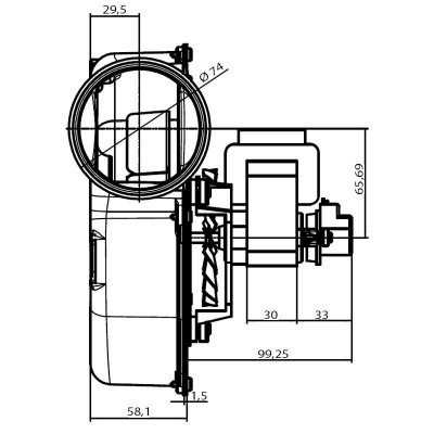 Smoke extractor Fergas, Maximum airflow 117 m³/h - Product Comparison
