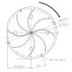 Smoke extractor Fandis 130/155 m³/h for pellet stoves Clam, Deville, Ecoteck, Edilkamin, Karmek One, Ravelli, Puros, Palazzetti and others | Fans and Blowers | Pellet Stove Parts |