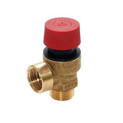 Diaphragm pressure relief valve, Size 1/2"F х 1/2"М 3.0 bar - Plumbing