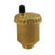 Automatic air vent, Straight connection, Size 1/2" | Air Vents | Safety Devices |