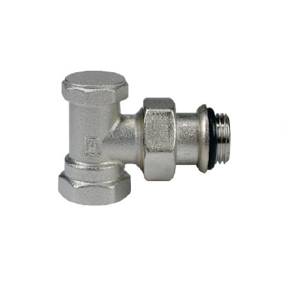 Radiator lockshield valve Honeywell, Angled 1/2'' - Honeywell