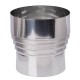 Flue adaptor, Stainless steel AISI 304, Ф150M-160F