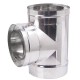 Chimney twin wall tee with cap 90°, Insulation, Stainless steel AISI 304, Ф250-300 | Twin Wall Flue | Chimney |