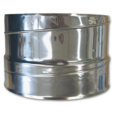 Adapter for flexible flue liner, Stainless steel AISI 304, Ф100 - Installation Elements