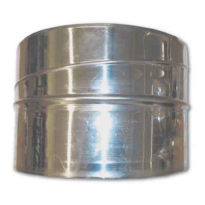 Adapter for flexible flue liner, Stainless steel AISI 304, Female, Ф180 - Installation Elements