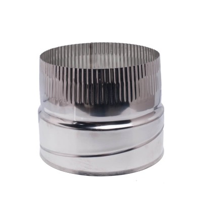 Adapter for flexible flue liner, Stainless steel AISI 304, Male, Ф300 - Chimney