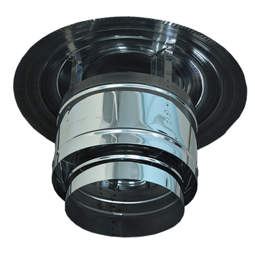 Twin wall chimney cowl, Stainless steel, Diameter Φ130 | Chimney Cowls | Chimney |