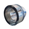 Flue adaptor, single wall to twin wall, Stainless steel AISI 304, Ф130-180