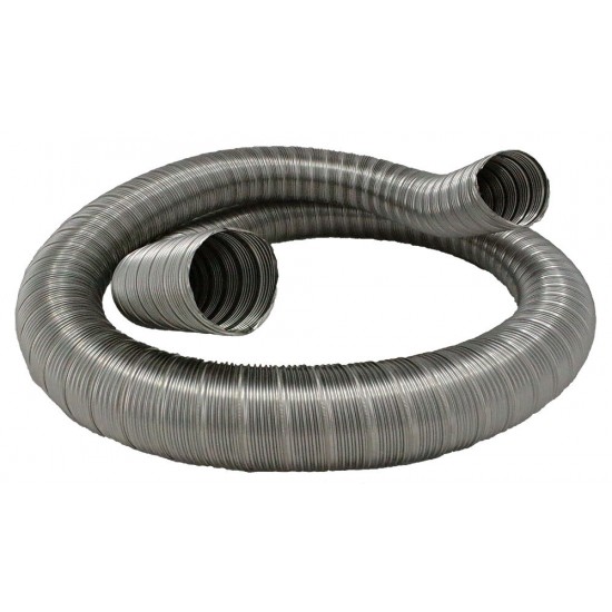 Conduit De Cheminée Flexible Inox 100mm X 8m - Tubage Pour Poêle Multi-combustibles - Neuf