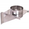 Adjustable wall support / Chimney bracket, Stainless steel AISI 304, Ф180