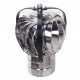 Aspiromatic revolving chimney cowl T400, Stainless steel AISI 304, Ф150 | Chimney Cowls | Chimney |