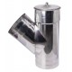 Chimney tee with cap 135°, Stainless steel AISI 304, Ф250 | Flue | Chimney |