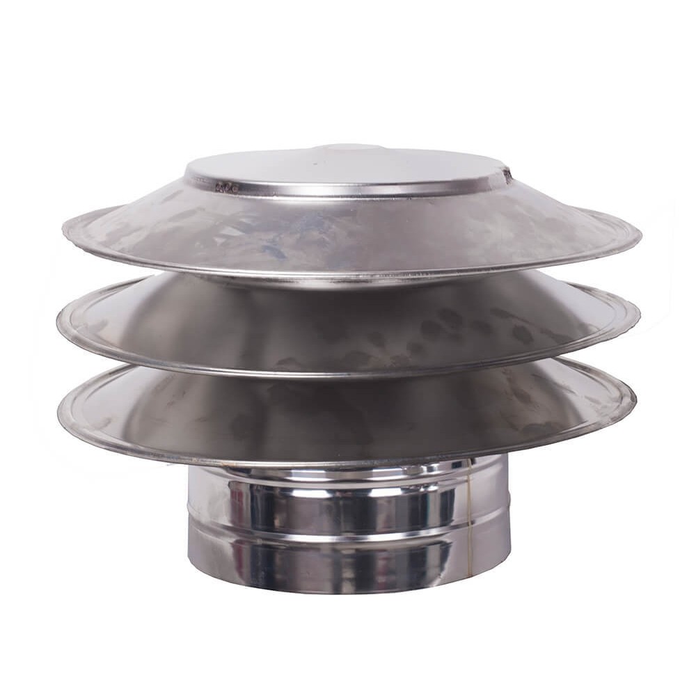 Chimney cowl Pagoda Persida, Stainless steel AISI 304, Ф130-Ф350 | Chimney Cowls | Chimney |