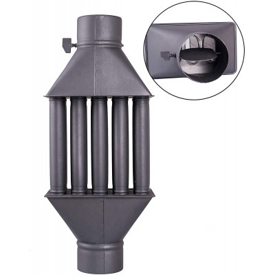 Wood burning stove chimney heat exchanger, Diameter 130mm - Chimney Heat Exchangers