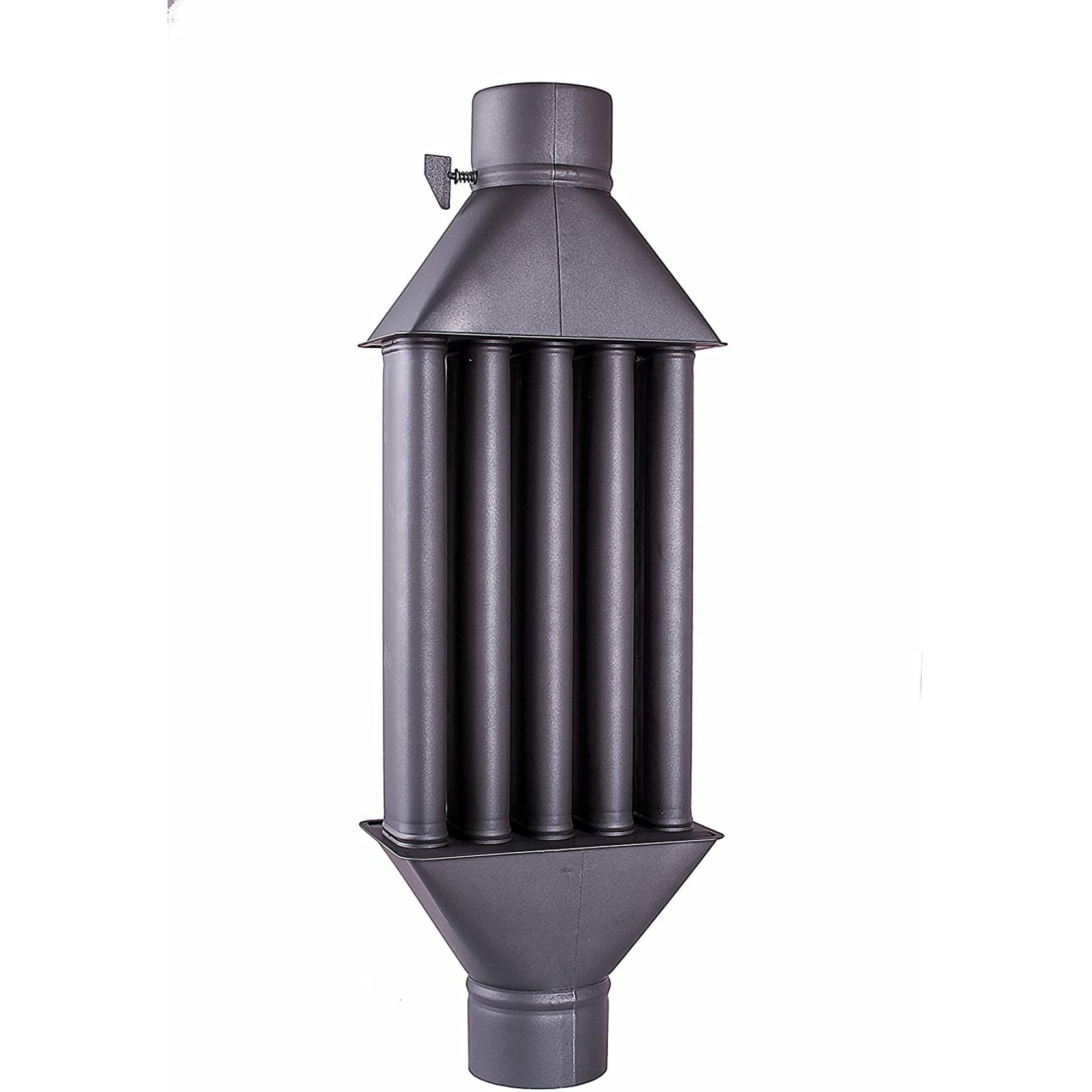 ᐉ Wood burning stove chimney heat exchanger XL, Diameter 130mm Top