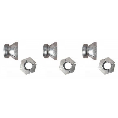 3/8 threaded fitting for igniters / resistors for pellet stoves - x3 - Pellet Stove Parts