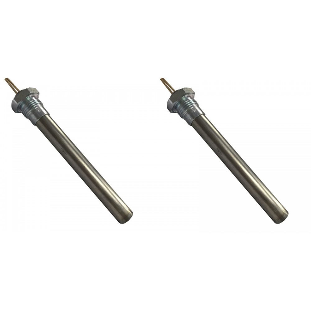 Igniter / Heating element for pellet stoves Ecosystem and others, total length 152mm, 400W - x2 | Igniters / Resistors for Pellet Stoves | Pellet Stove Parts |