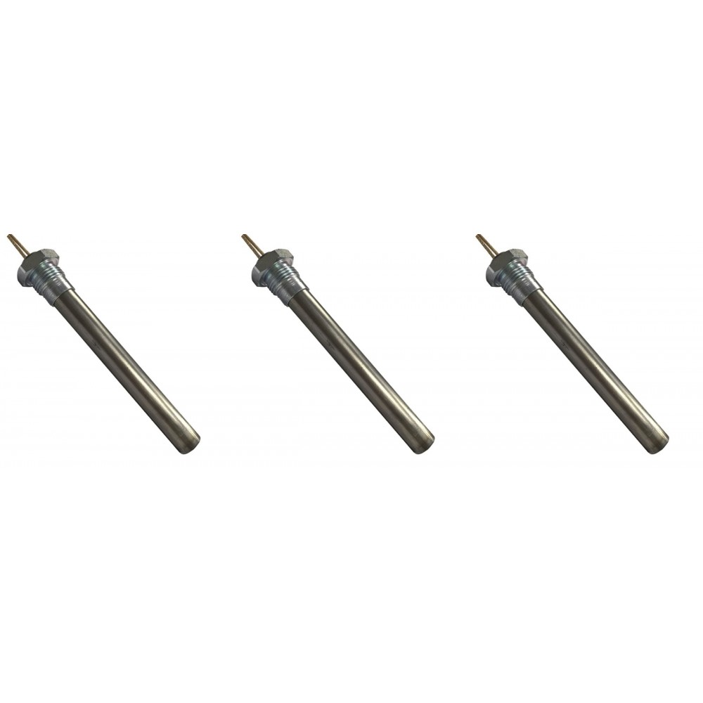 Igniter / Heating element for pellet stoves Ecosystem and others, total length 152mm, 400W - x3 | Igniters / Resistors for Pellet Stoves | Pellet Stove Parts |