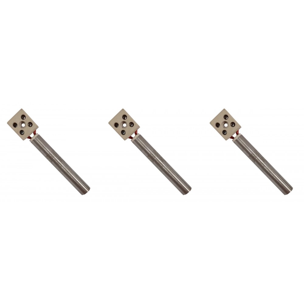 Igniter / Heating element for pellet stoves Eurofiamma, Arce and others, length 80mm, 250W - x3 | Igniters / Resistors for Pellet Stoves | Pellet Stove Parts |