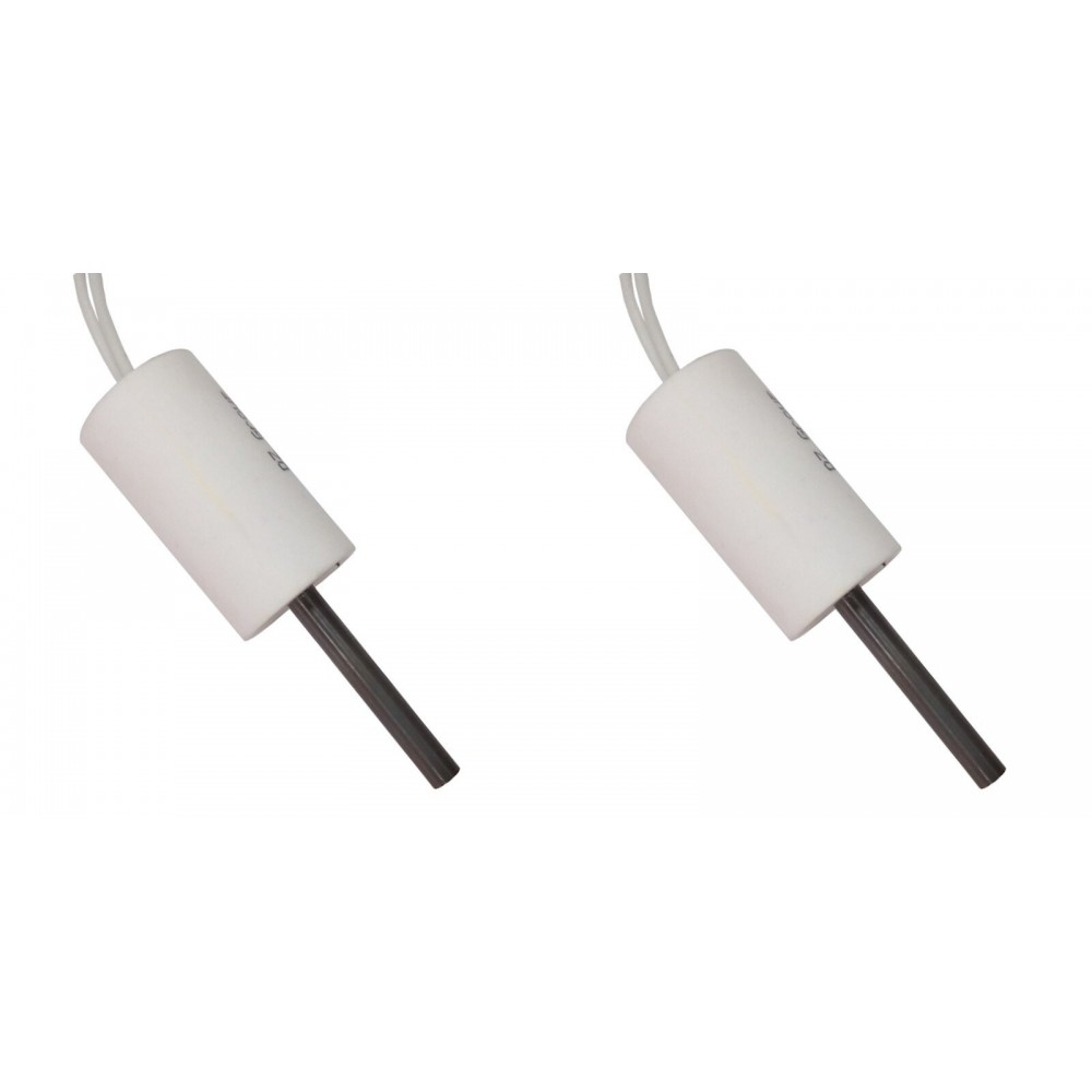 Low-voltage igniter / heating element for pellet stoves ComfortBilt, Edilkamin and others, total length 66mm, 90 - 100W to 24 Volt AC - x2