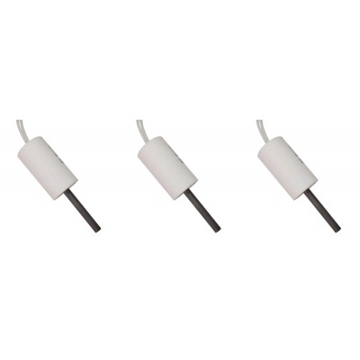 Low-voltage igniter / heating element for pellet stoves ComfortBilt, Edilkamin and others, total length 66mm, 90 - 100W to 24 Volt AC - x3 - Pellet Stove Parts