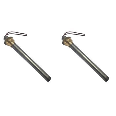 Igniter / Heating elements for pellet stoves Ecoteck, Ravelli and others, total length 114mm, 250W - x2 - Pellet Stove Parts