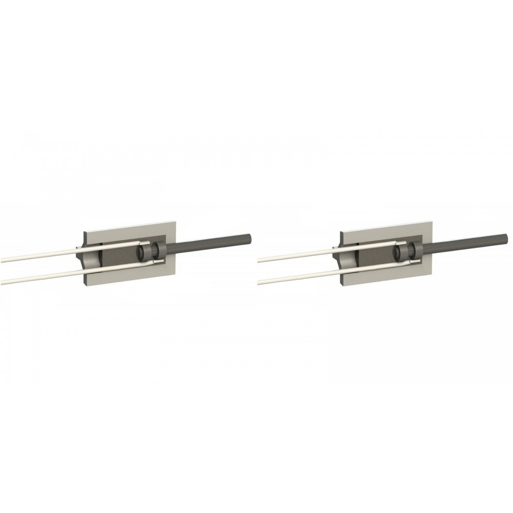 Low-voltage igniter / heating element for pellet stoves Eco Spar, BURNiT, total length 65mm, 95W to 24V - x2