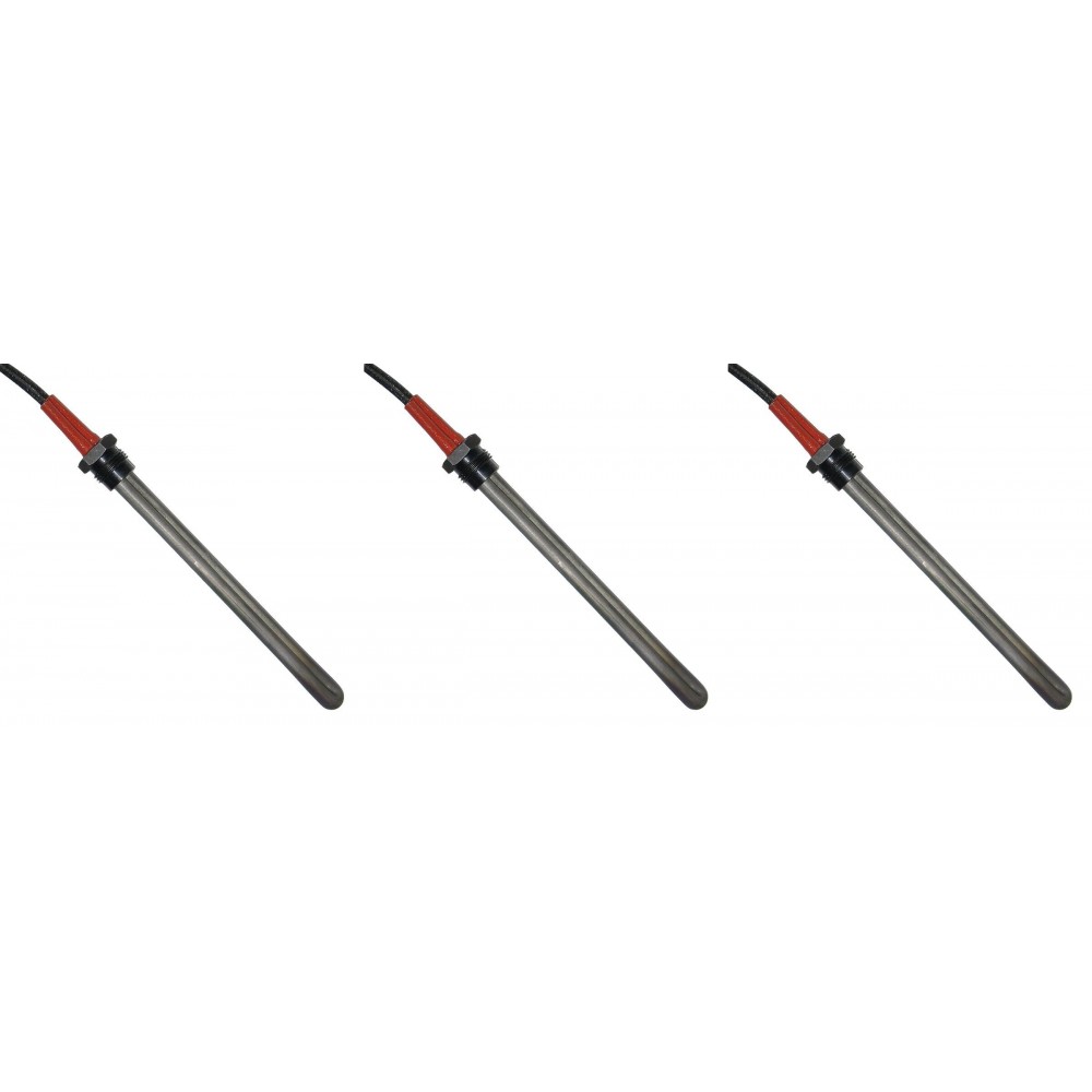 Igniter / Heating element for pellet stoves Palladio and others, total length 145mm, 250W - x3